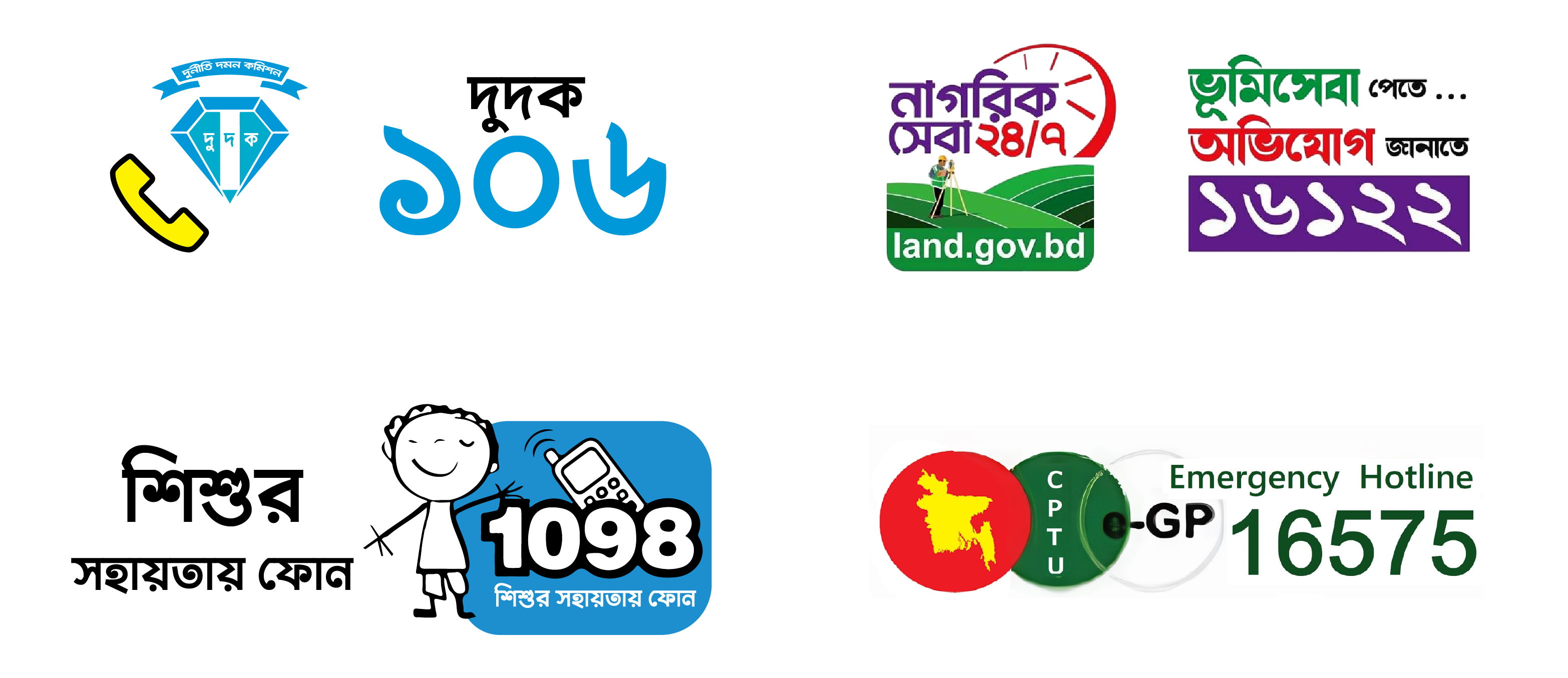 Emergency phone numbers